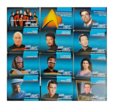 1992 Impel Star Trek Next Generation Trading Cards *Incomplete Set*  300+ cards - Image 1 of 3