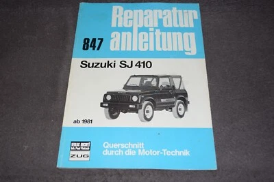 Reparaturanleitung Reparaturhandbuch Suzuki SJ 410 1.0 45 PS ab 1981 neuwertig - Bild 1 von 4