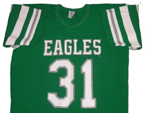 NEW VTG 80's WILBERT MONTGOMERY PHILADELPHIA EAGLES NFL RAWLINGS JERSEY M 38-40 - Picture 1 of 3