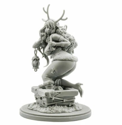 Modelo de resina Kingdom Death 54 mm Santa Satan sin montar y sin pintar Foto 1 de 4