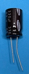 10 pcs Samsung 330uF 63V Aluminum Electrolytic Cap +105C - USA Ship - Picture 1 of 1