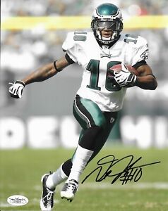 DeSean Jackson Philadelphia Eagles Autographed Signed 8x10 Photo JSA COA 75