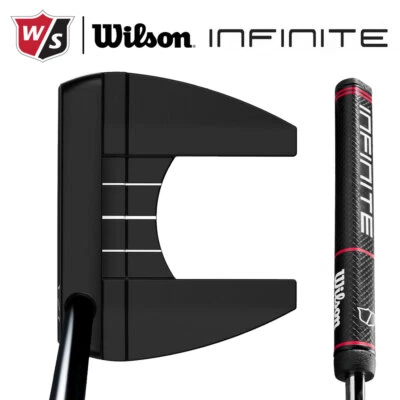 Wilson Staff Infinite PVD Black Bucktown Mallet Golf Putter - NEW! 2025 - Image 1 of 4