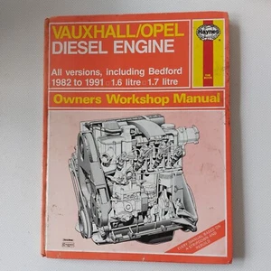 Vauxhall Opel Diesel Engine 1982 to 1991 Haynes Owners Workshop Manual - Picture 1 of 1