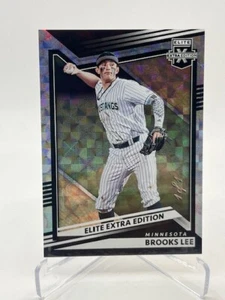 2022 ELITE EXTRA EDITION BROOKS LEE RC 1 OF 1 TWINS 1/1 - Picture 1 of 2