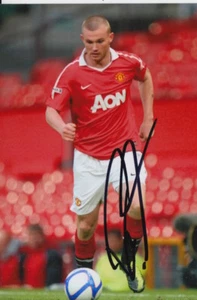 FOTO MANCHESTER UNITED FIRMADA A MANO RYAN TUNNICLIFFE 6X4 4. - Imagen 1 de 1