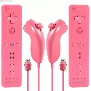 Wii Remote Controllers Compatible for wii and Wii U with Built in Motion Plus - Picture 1 of 56