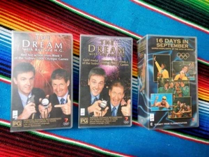 ✺Great Cond✺ 2000 SYDNEY OLYMPICS Highlights + THE DREAM 1 & 2 Roy & HG VHS Lot - Picture 1 of 5