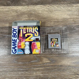 Tetris 2 GB (Nintendo Game Boy, 1993) nessun manuale TESTATO PULITO OTTIMO - Foto 1 di 8