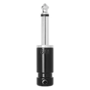 SquarePlug SPS6MBK Cuerpo Medio Mono (TS) Recto 6.35mm Jack. Negro - Imagen 1 de 2