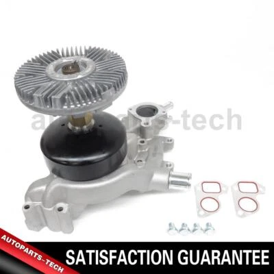 Bomba de agua del motor con embrague del ventilador para Chevrolet Suburban 1500 2007 motor de EE. UU. Foto 1 de 2