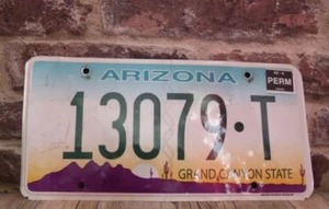 COLLECTION PLAQUE US LICENSE PLATE ARIZONA GRAND CANYON STATE - Picture 1 of 4