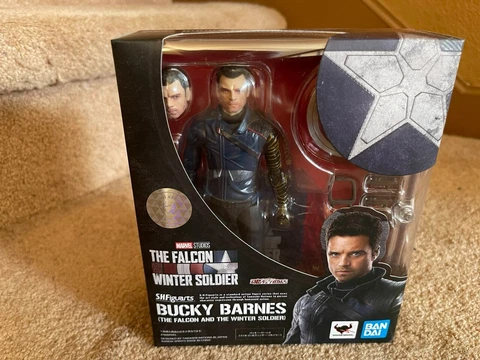 *NEW* SH Figuarts BUCKY BARNES Falcon & Winter Soldier Marvel MCU Action Figure Cover