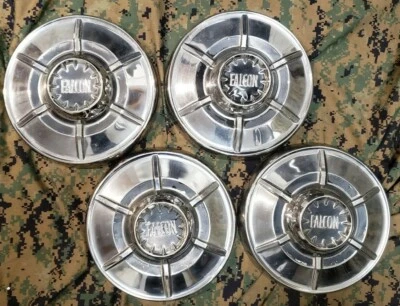 Tapacubos de rueda Ford Falcon 1964 1965 placa de perro OEM Fomoco  Foto 1 de 4