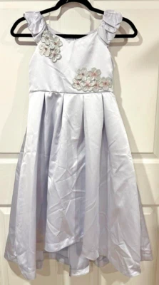 Isabella & Chloe Size 10 Girls Purple Formal Dress with Petticoat 079 - Image 1 of 4