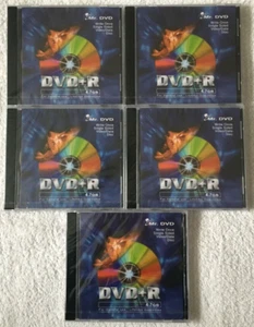 MR. DVD Quantity Of 5 - 5x DVD+R For Data 4.7GB Recordable Brand New & Sealed - Picture 1 of 4