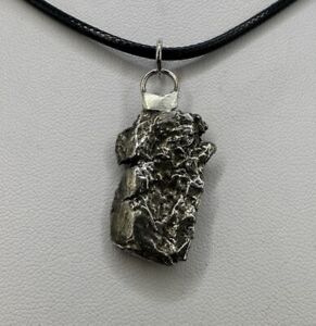 Aletai Meteorite Pendant, 8.98 grams, COA, Astronomy Gift, Authentic Meteorite