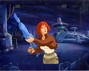 CARMEN SANDIEGO ANIMATION PRODUCTION CEL A-1 IVY - Picture 1 of 1