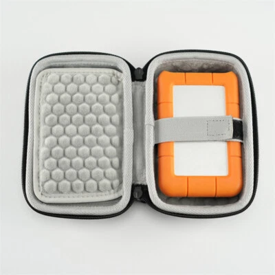 LaCie Rugged SSD Pro Rugged Mini Rugged Secure Storage Box Carry Case Holder - Image 1 of 4