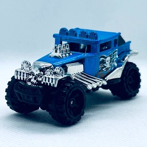 Hot Wheels 2012 Baja Bone Shaker Skull Flag Toy Car - Picture 1 of 7