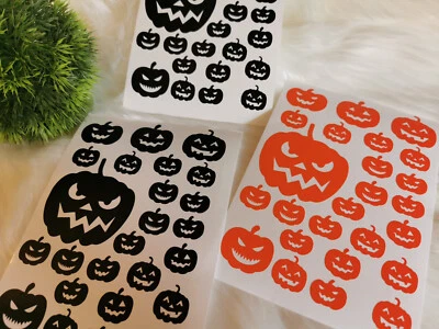 Hochwertige Kürbis Vinyl Sticker Aufkleber in verschiedenen Farben - Bild 1 von 3