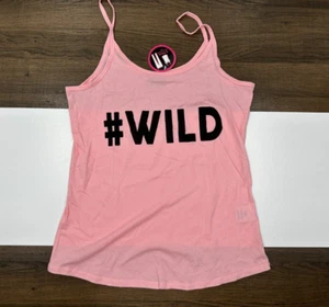 Joe Boxer Womens Medium Pink #Wild Tank Top Sleeveless Shirt M MED NWT - Picture 1 of 6