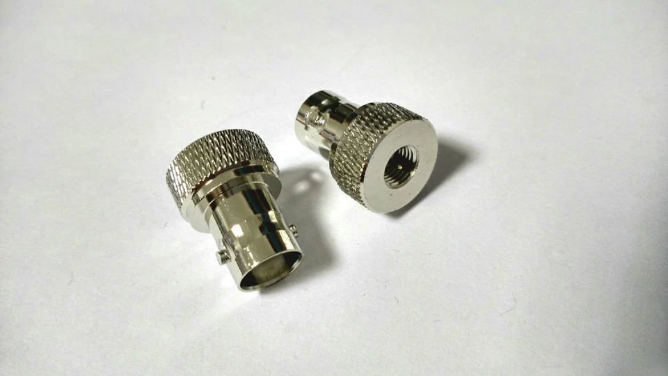 1x COPPER SMA male plug TO BNC female jack RF Connector high quality ships from - Image 1 of 1