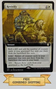 Revivify (Extended Art) Commander: Adventures in the Forgotten Realms Regular - Picture 1 of 2