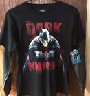 DC Comics Batman The Dark Knight Long Sleeve T-Shirt Size Youth XLarge 14-16 NWT