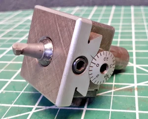 Boring Head  Adjustable Bar Holder Criterion Mod 1 USA  5/8" shank  w/ small bit - Picture 1 of 6