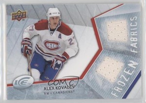 2008-09 Upper Deck Ice Frozen Fabrics Alex Kovalev #AK