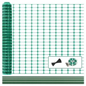 Valla de jardín PE valla de malla 40" x 100' barrera de seguridad para jardín aves patio perro - Imagen 1 de 26