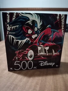 "Rompecabezas experto experto Disney Cruella De Vil Speed Demon 500 piezas" duro 14"" X 11" - Imagen 1 de 4
