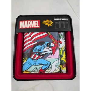 Portafoglio Marvel Comics Trifold - Collezione Capitan America NUOVO - Foto 1 di 1