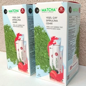 2 pack 40 sachets Matcha Premium Detox Antioxidant Burner Natural Green Tea - Picture 1 of 3