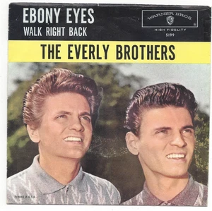 THE EVERLY BROTHERS, "EBONY EYES" - Picture 1 of 4