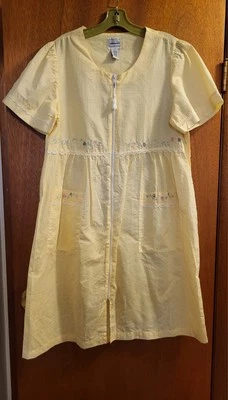 Vestido de Colección Bobbie Brooks Bata Casa Amarillo Talla M Foto 1 de 4