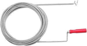 Sonda Sturatubi 15 M, Diametro 8 Mm, Ideale per Sturare Tubazioni Di Scarico Ott - Foto 1 di 12