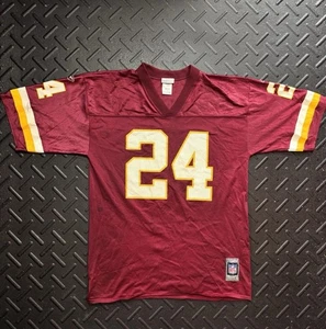 Camiseta deportiva vintage Reebok Washington Redskins Champ Bailey Commanders #24 grande - Imagen 1 de 7
