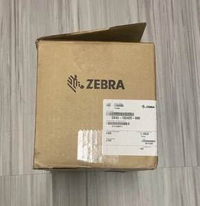 Zebra GX430T Barcode Label Printer Thermal Transfer Ethernet GX43-102420-000 NIB - Picture 1 of 4