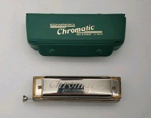 Koch Harmonica Chromatic No. 980/40 ~ M. Hohner ~ Key Of G ~ Germany - Picture 1 of 11