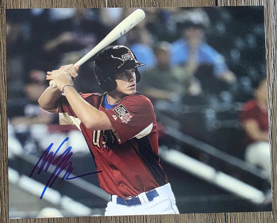 Foto autografada do jogo de futuros 8x10 de Wil Myers Kansas City Royals - Imagem 1 de 1