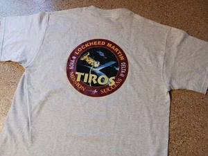 Vintage Lockheed Martin Delta II NASA NOAA-N Mission Success Y2K T-Shirt Large - Picture 1 of 8