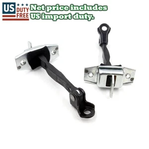 Fit 2003–2009 Toyota Wish ANE11 ZNE10 Front Door Check Stop Strap Assy Pair - Picture 1 of 6