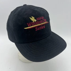 Gorra de colección NASCAR Winston Cup Series negra con cierre a presión - Imagen 1 de 7