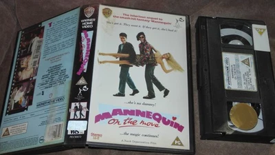 Mannequin On The Move VHS Video Tape Ex Rental Big Box Cert Warner - Image 1 of 2