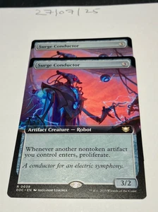 Magic the Gathering MTG Surge Conductor x2 Rare Extended Cards NM/M Comm - Picture 1 of 1