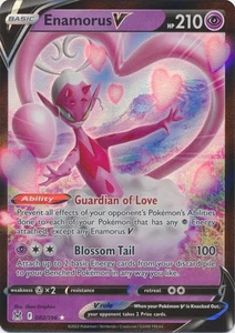 Holo Enamorus V 082/196 Ultra Rare SWSH11: Lost Origin - Picture 1 of 1