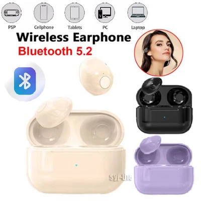 2025 NEW Mini Earbuds Invisible Sleep Headphone Bluetooth 5.2 Earphones Wireless - Image 1 of 4