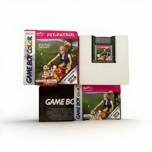 Barbie Pet Patrol Gameboy Color Game Complete With Manual EUR Rare - Picture 1 of 12